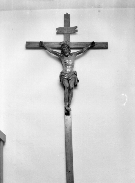 crocifisso - ambito lucchese (metà sec. XIX)