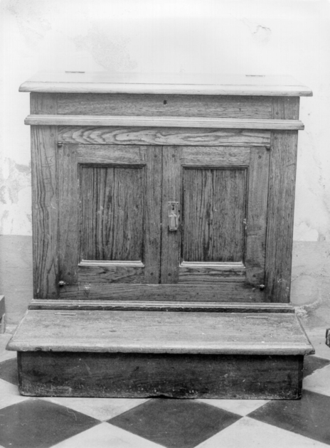 inginocchiatoio - ambito lucchese (fine sec. XIX)