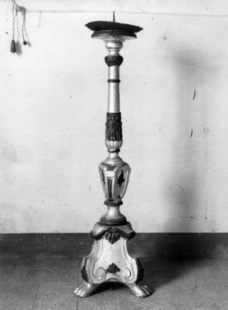 base per il cero pasquale - ambito lucchese (fine sec. XVIII)