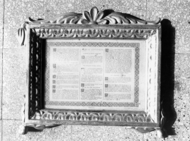 cartagloria - ambito lucchese (prima metà sec. XIX)