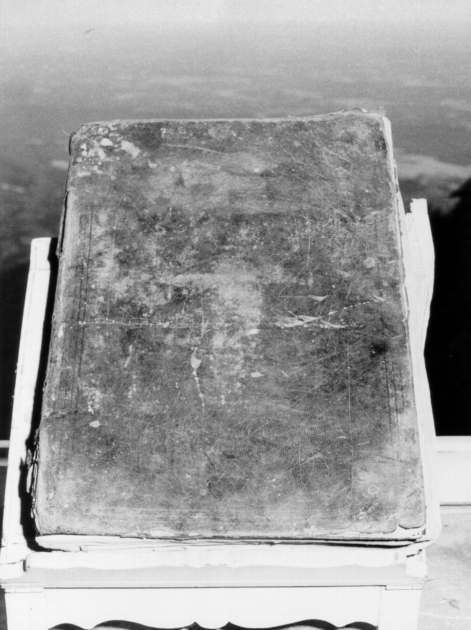 coperta di libro liturgico - ambito lucchese (sec. XIX)