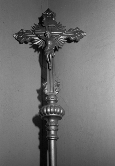 croce processionale - ambito versiliese (sec. XIX)