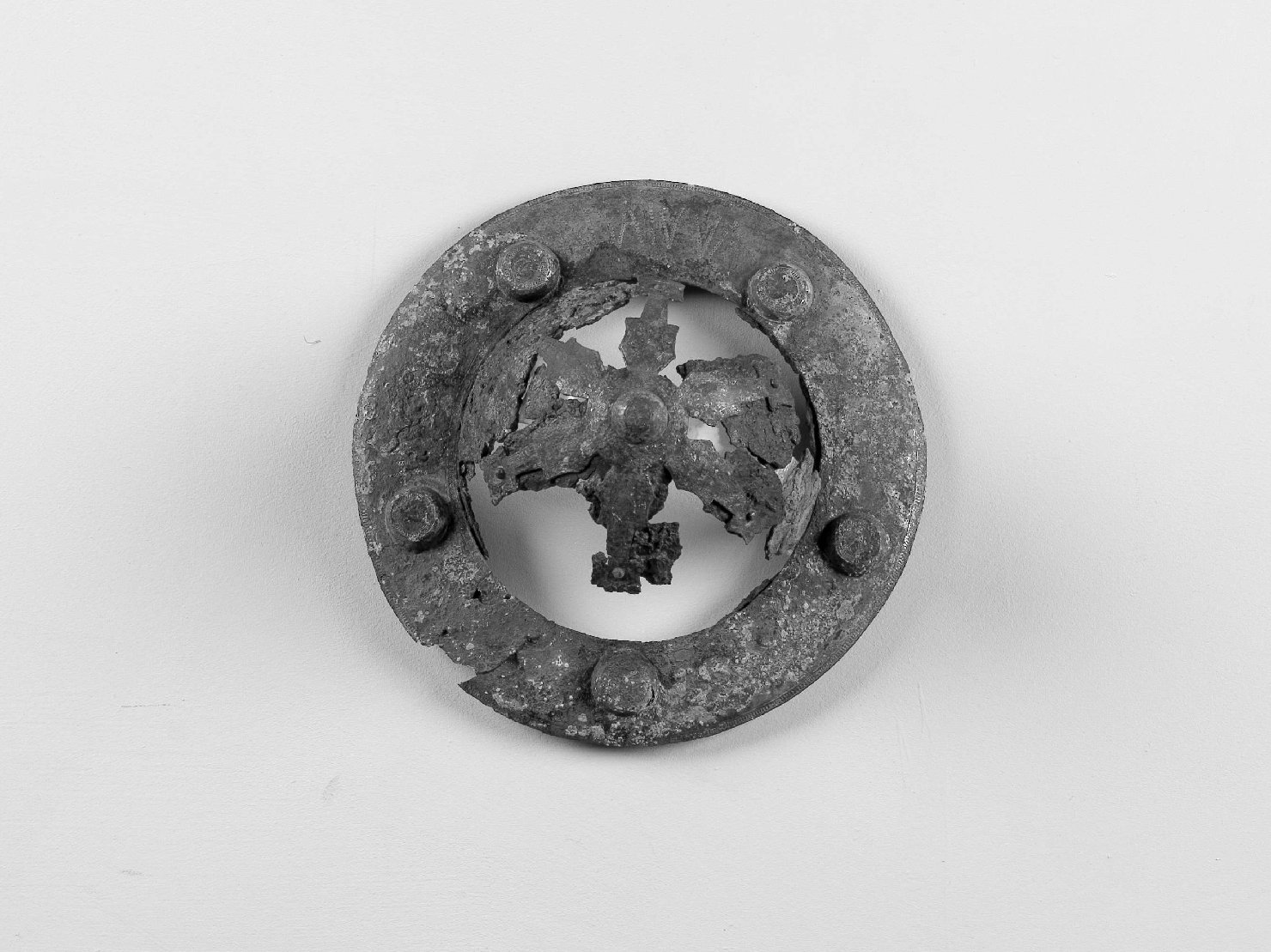 medaglione ornamentale - ambito longobardo (sec. VII)