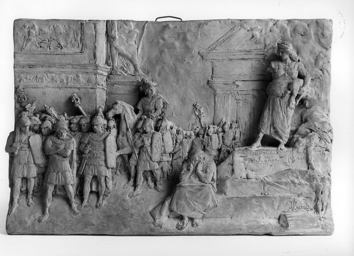 formella di Lucchesi Urbano (ultimo quarto sec. XIX)