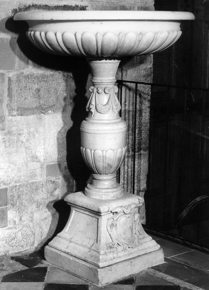 acquasantiera - ambito italiano (sec. XIX)