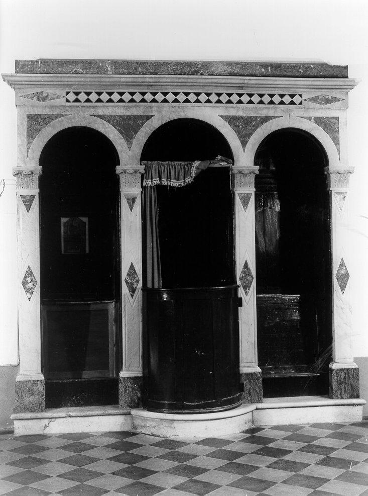 confessionale - ambito italiano (sec. XVI)