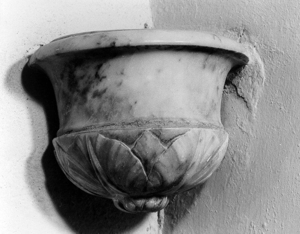 acquasantiera - ambito italiano (sec. XVIII)