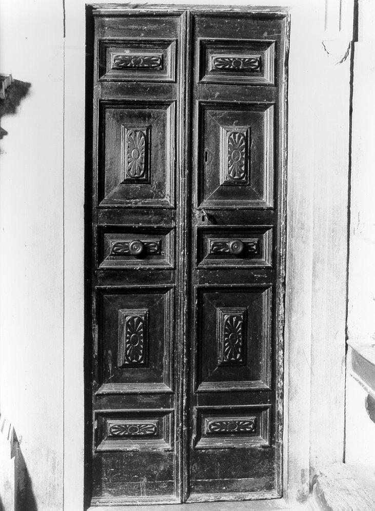 porta - ambito italiano (fine sec. XVII)