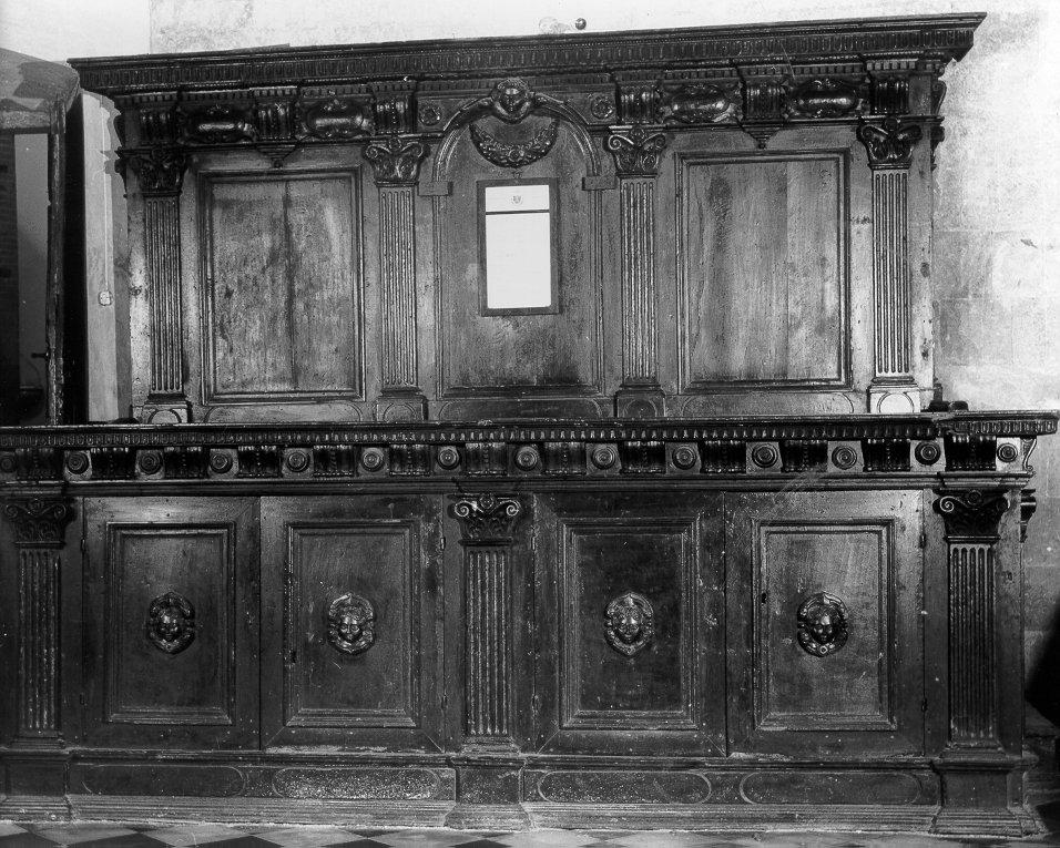 armadio - ambito italiano (sec. XVII)