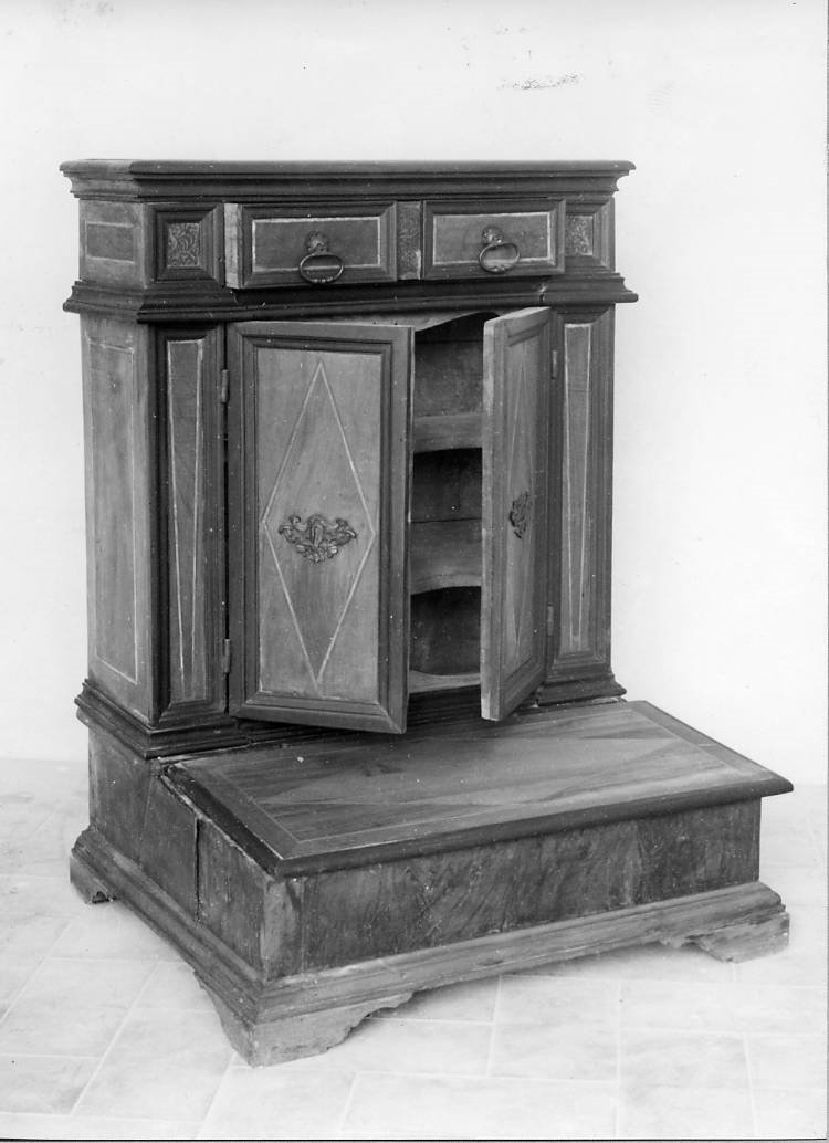 inginocchiatoio - ambito lucchese (sec. XVIII)