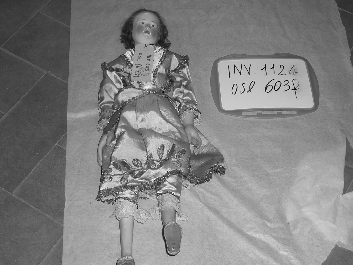 statuetta di presepio - ambito lucchese (secc. XVIII/ XIX)