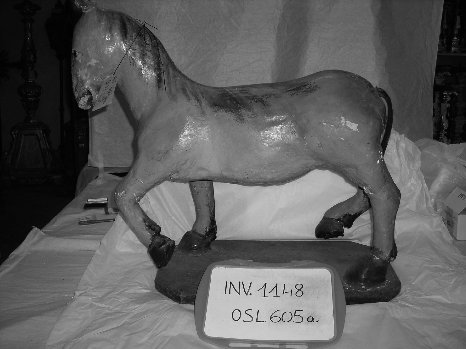 statuetta - ambito lucchese (secc. XVIII/ XIX)