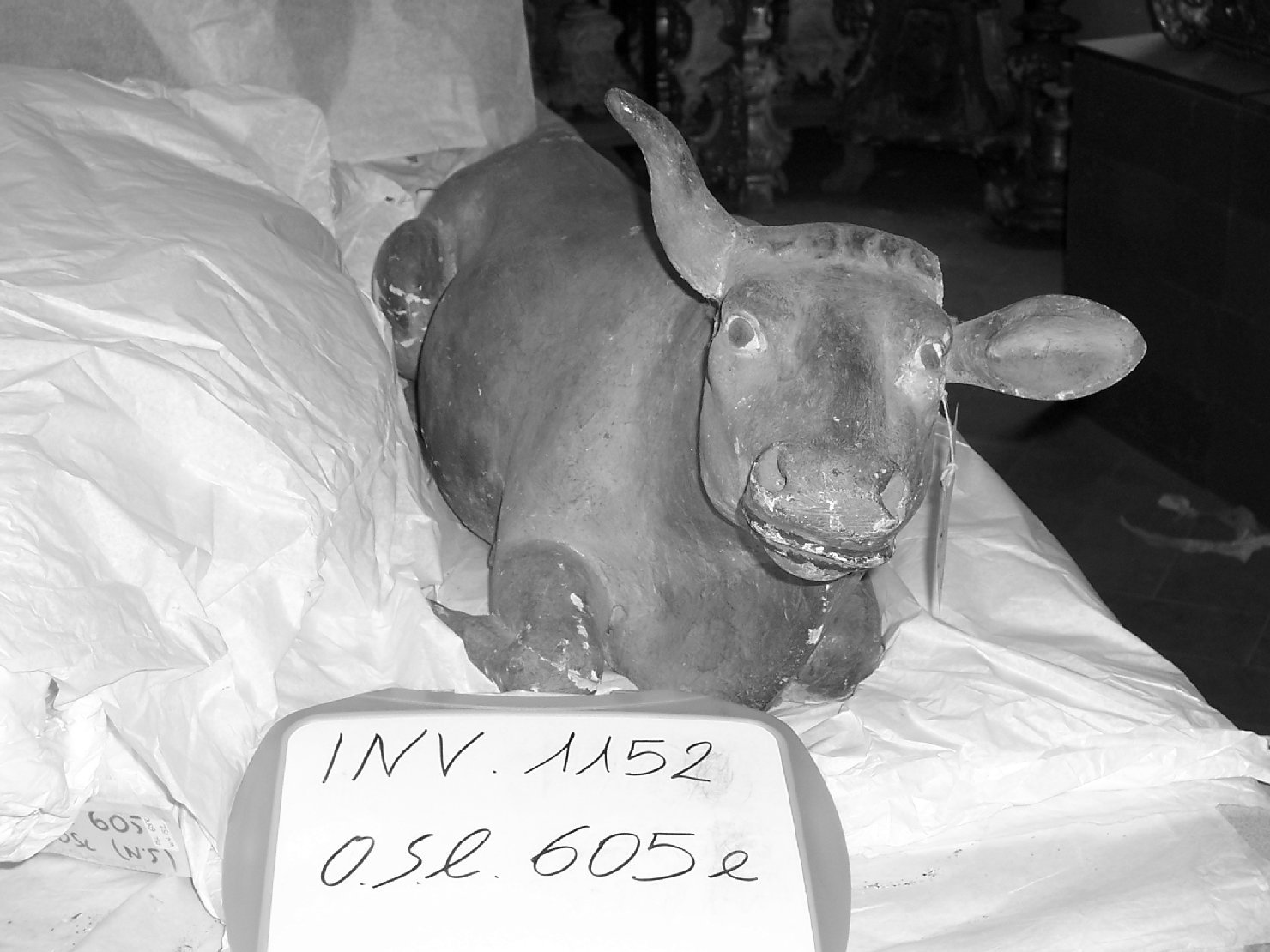 statuetta - ambito lucchese (secc. XVIII/ XIX)