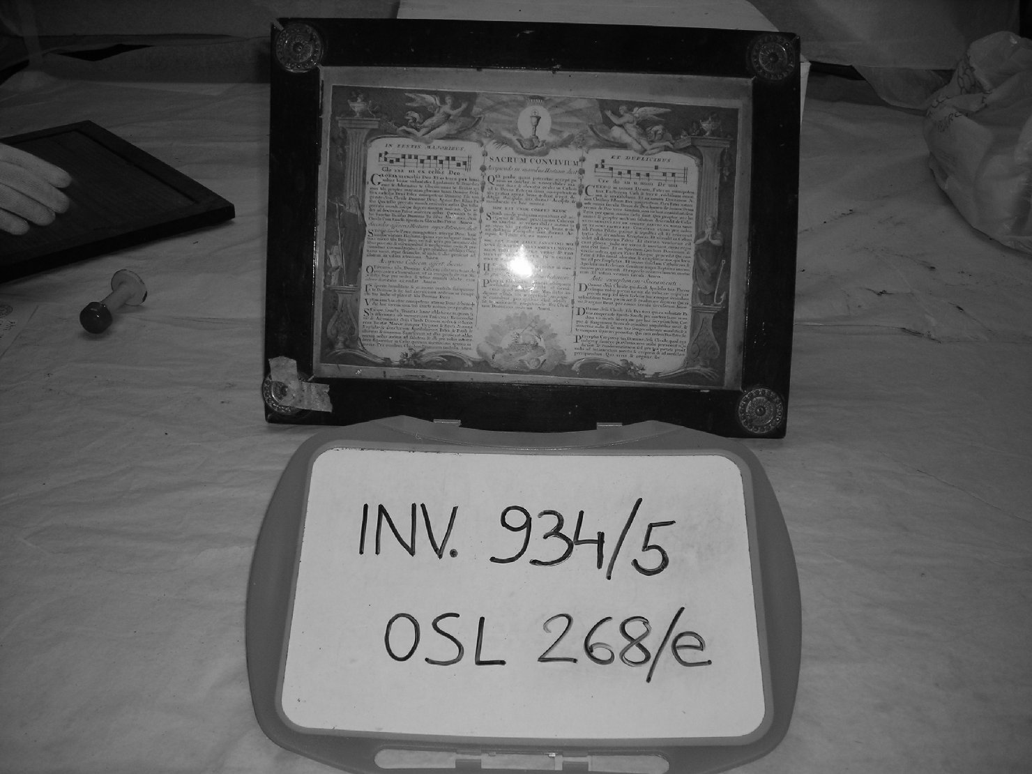 cartagloria - ambito lucchese (sec. XIX)