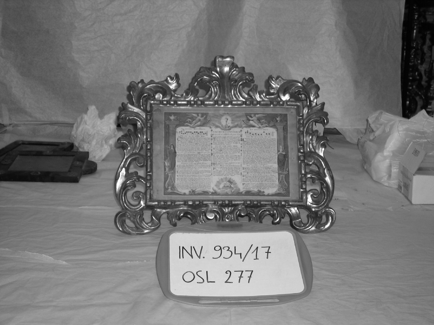 cartagloria - ambito lucchese (sec. XIX)