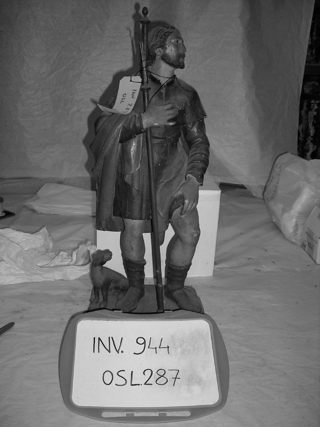 San Rocco (veste da statua) - ambito toscano (secc. XVIII/ XIX)