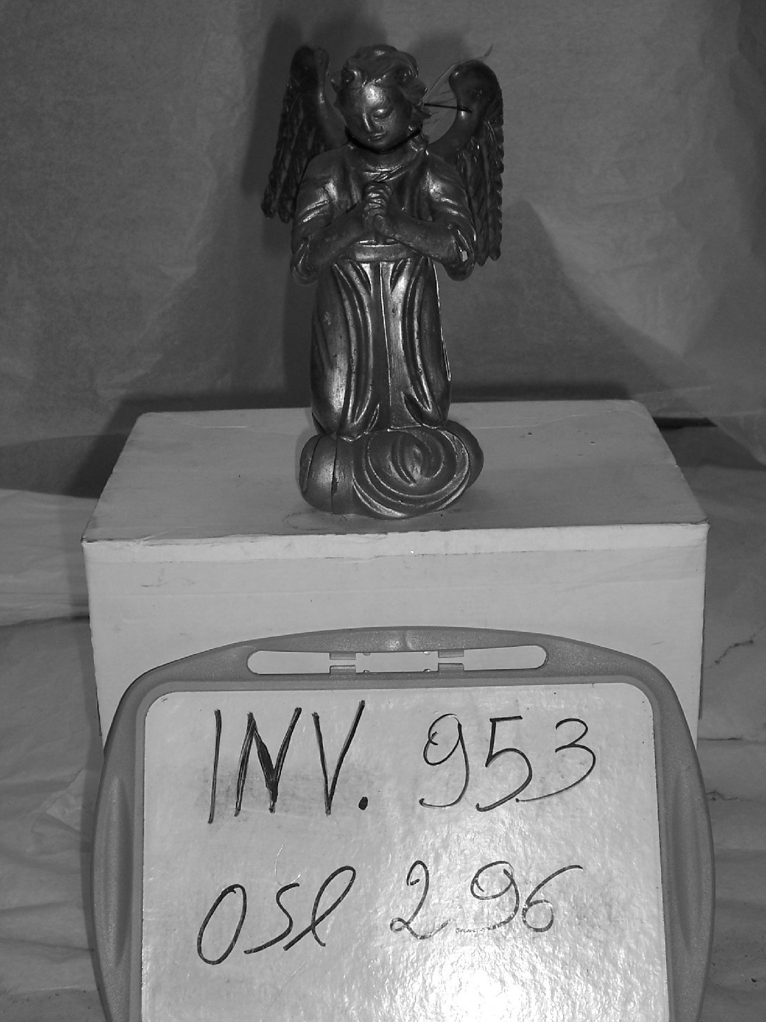 angelo orante (statua) - ambito toscano (sec. XVIII)