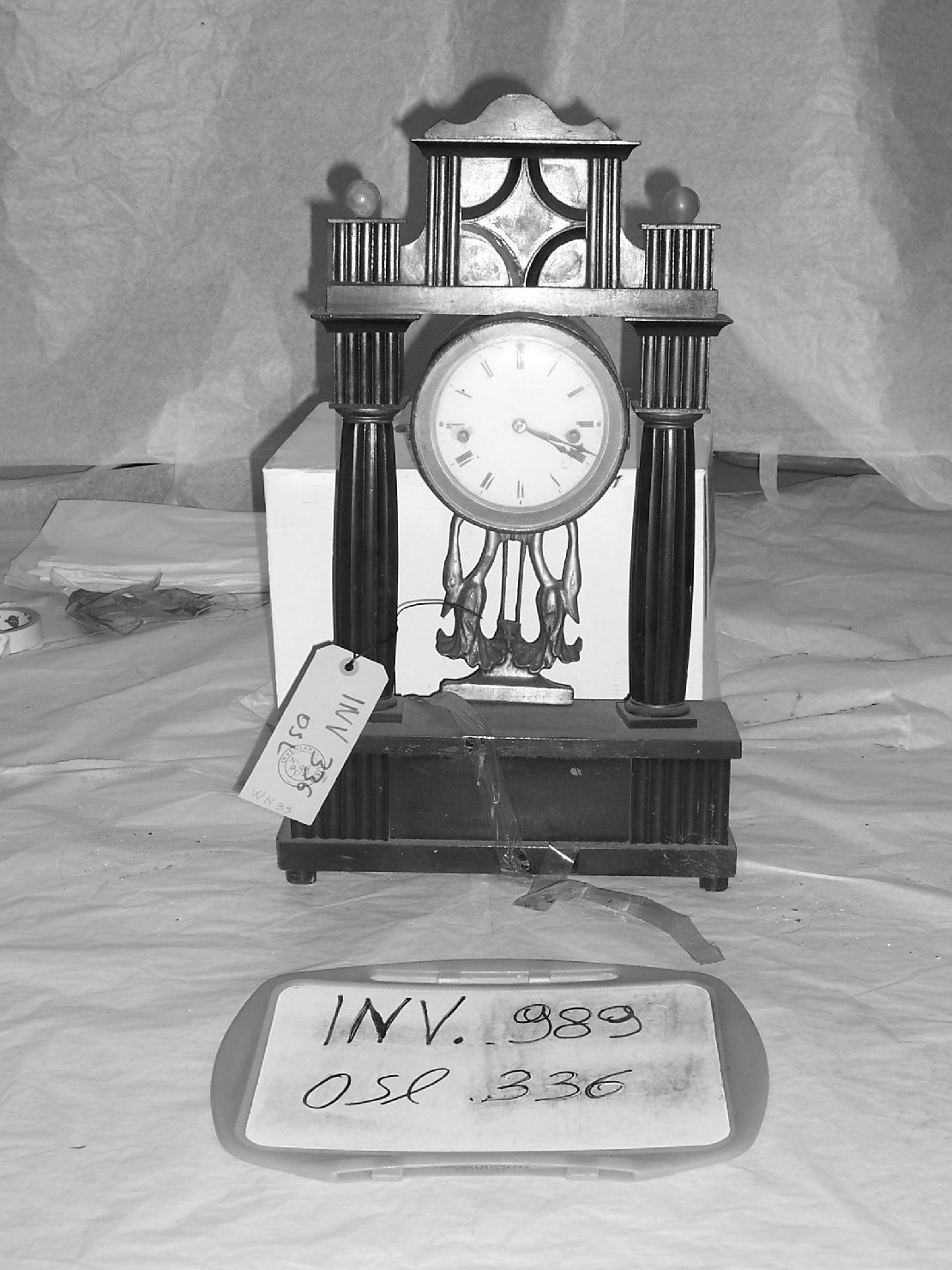 orologio - da tavolo - ambito toscano (prima metà sec. XIX)