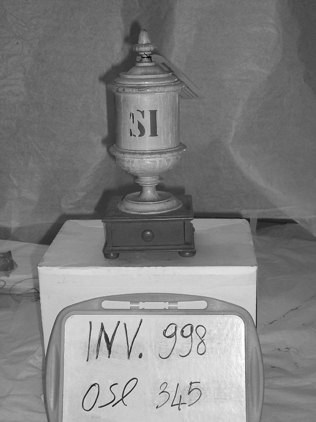 bussolotto per votazioni - ambito toscano (sec. XVIII)