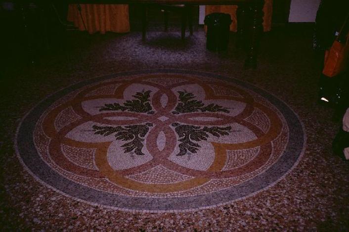 motivi decorativi (pavimento) - bottega toscana (sec. XIX)