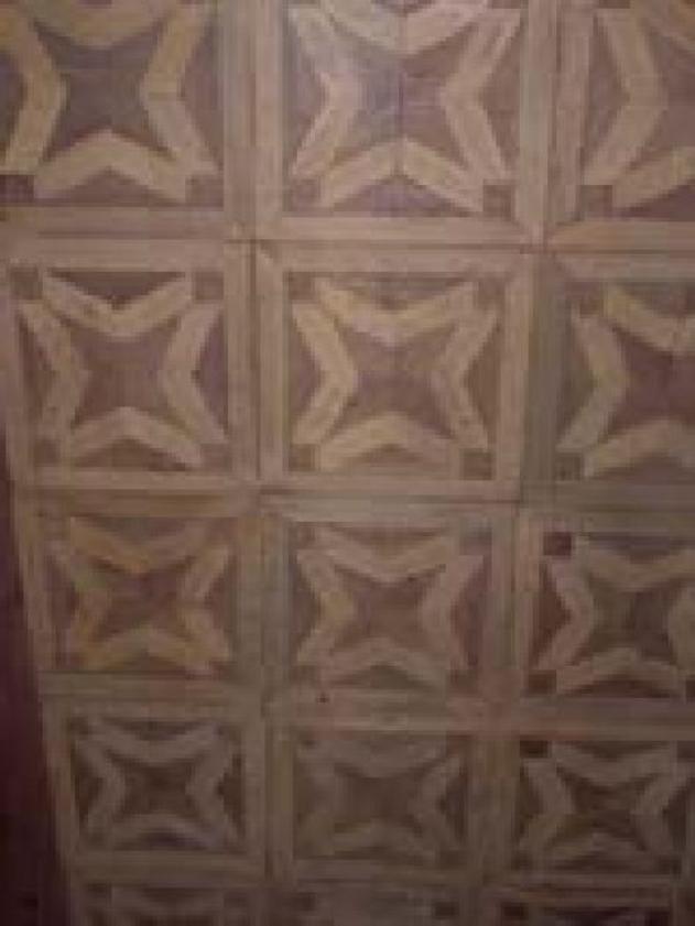 motivo decorativo geometrico (pavimento) - bottega livornese (sec. XIX)