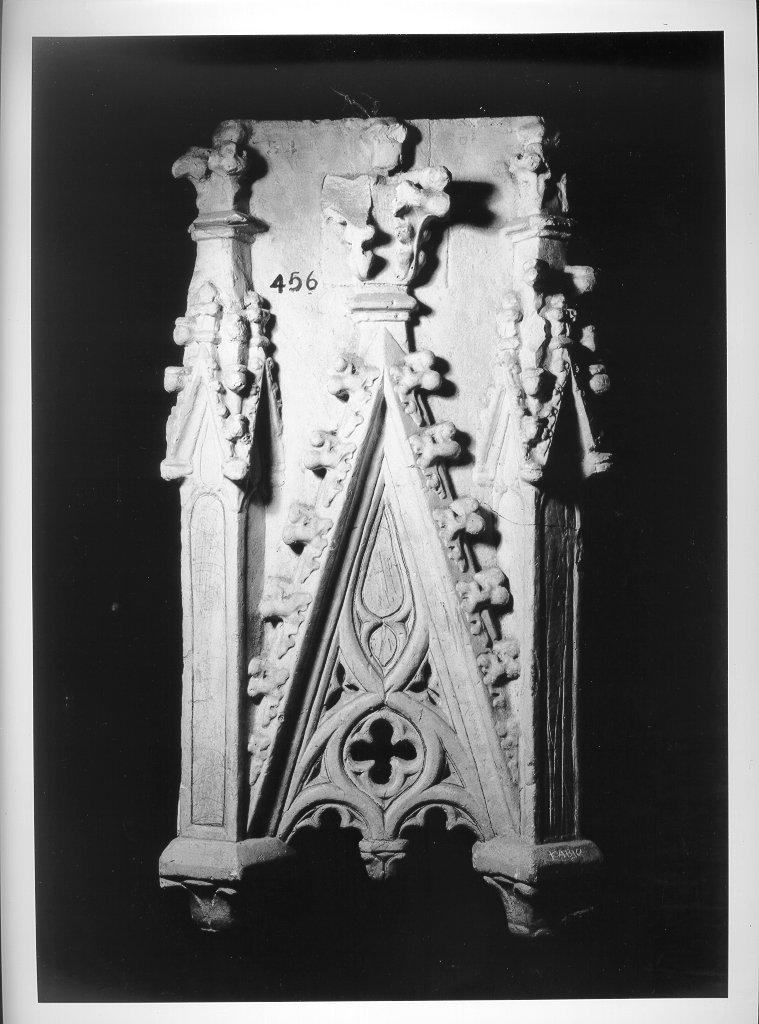 mensola architettonica, elemento d'insieme - bottega italiana (inizio sec. XX)