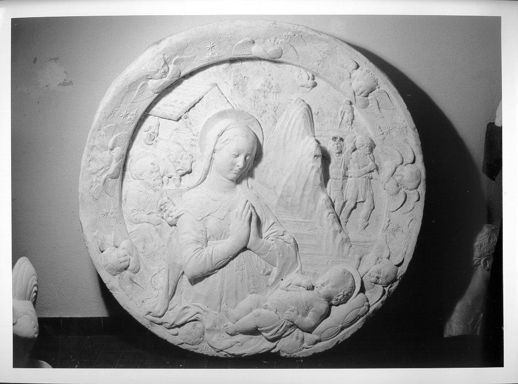 natività di Gesù (rilievo, opera isolata) - bottega italiana (prima metà sec. XX)