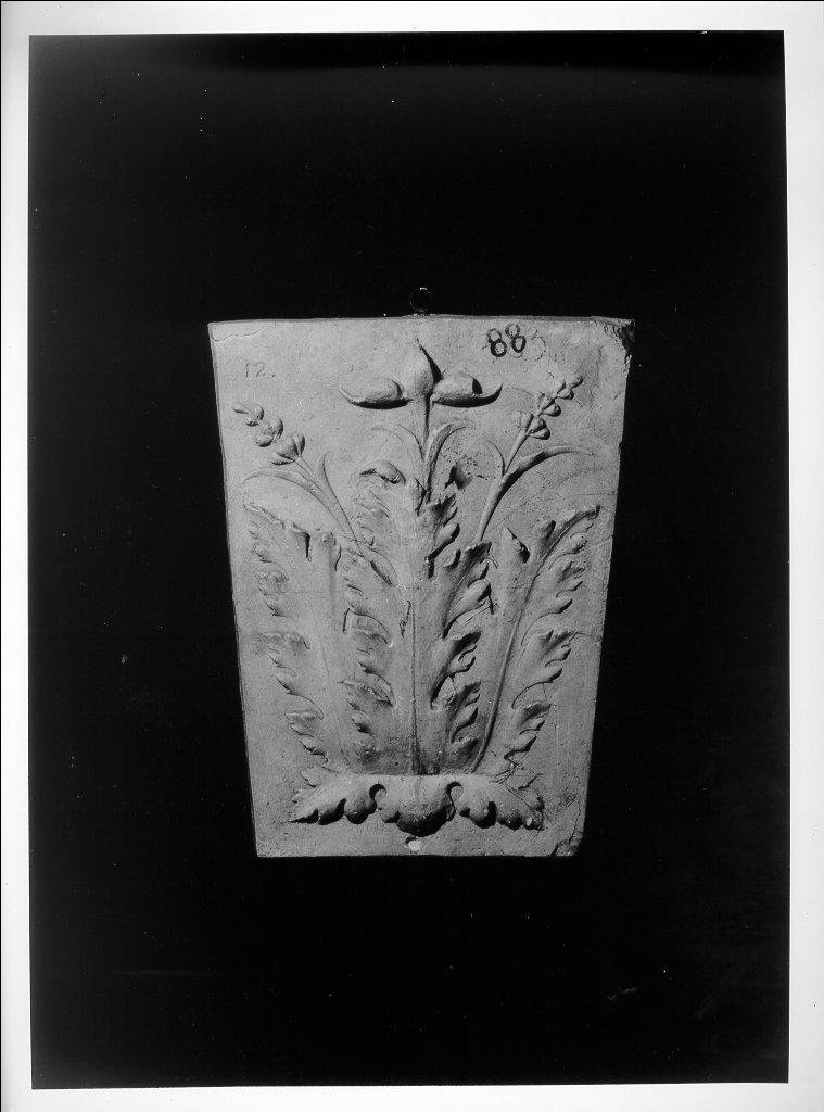 formella, opera isolata - bottega italiana (fine/inizio secc. XIX/ XX)