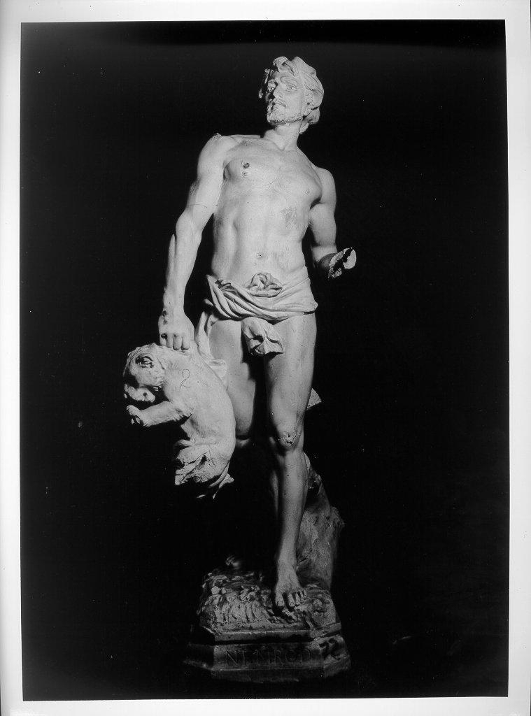 Nemrod (statua, opera isolata) - bottega italiana (metà sec. XX)