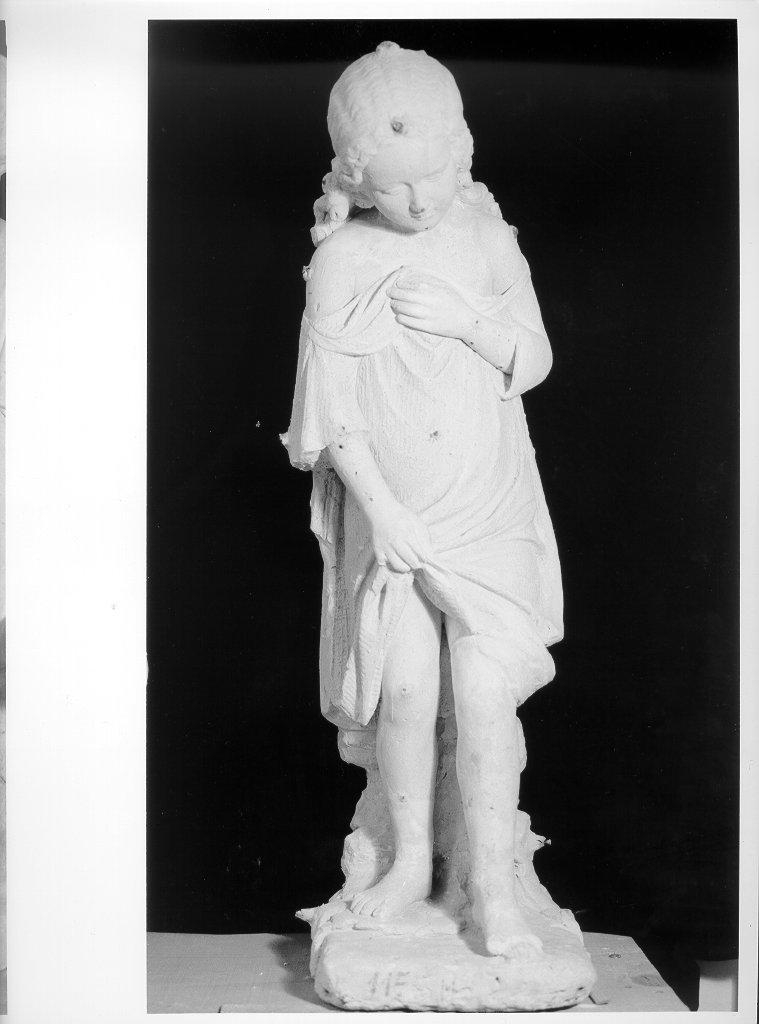 bambina (modello, elemento d'insieme) di Lazzerini Giuseppe il Giovane (sec. XIX)