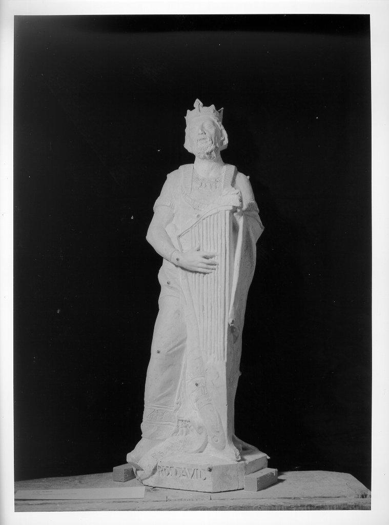 Re David, David re (statua, opera isolata) di Lazzerini Alessandro (sec. XX)
