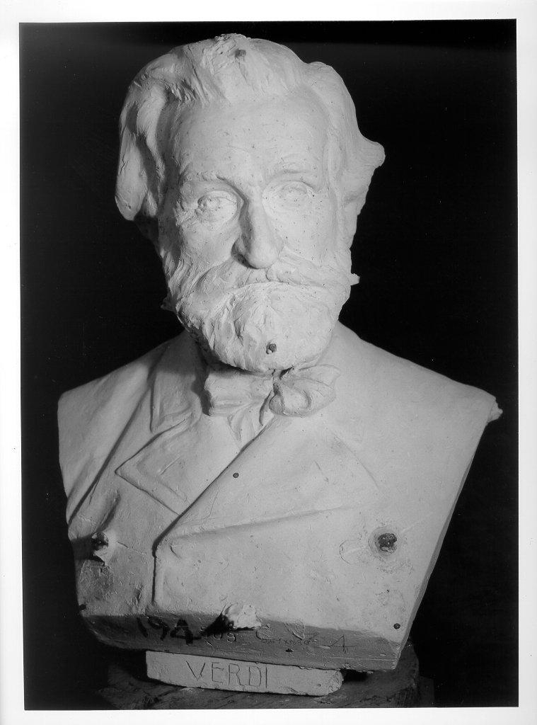 busto ritratto d'uomo (modello, opera isolata) di Lazzerini Alessandro (sec. XX)
