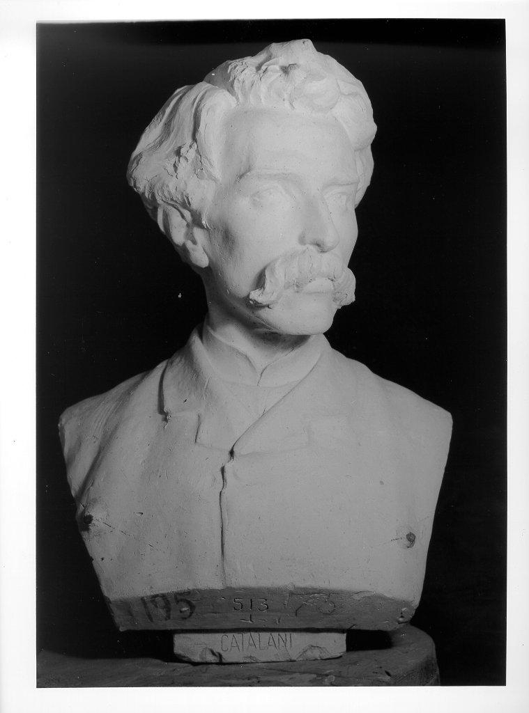 busto ritratto d'uomo (modello, opera isolata) di Lazzerini Alessandro (sec. XX)