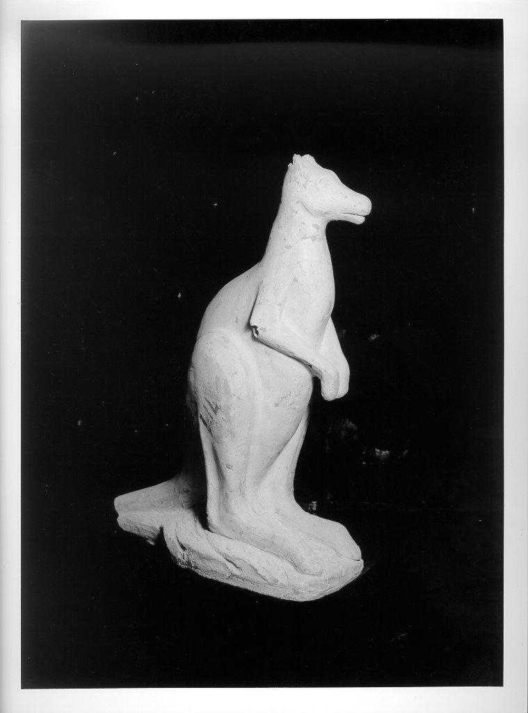 canguro (scultura, opera isolata) - bottega italiana (metà sec. XX)
