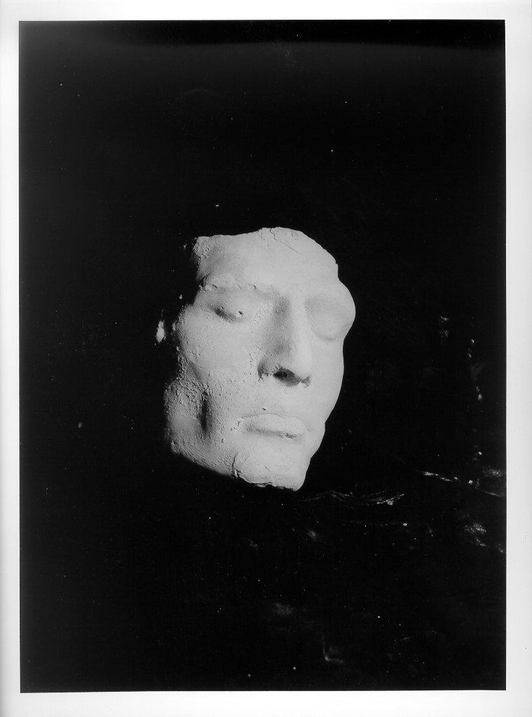 testa d'uomo (scultura, frammento) - bottega italiana (prima metà sec. XX)