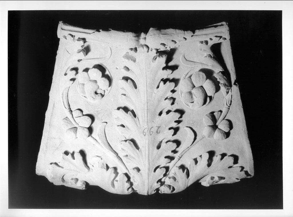 rilievo, elemento d'insieme - bottega italiana (fine/inizio secc. XIX/ XX)