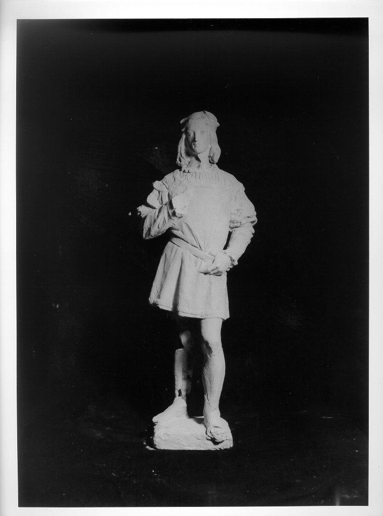 figura maschile (statua, opera isolata) - bottega italiana (inizio sec. XX)