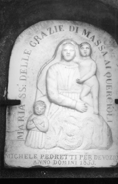 Madonna con Bambino e Santi (rilievo) - bottega carrarese (inizio sec. XVIII)