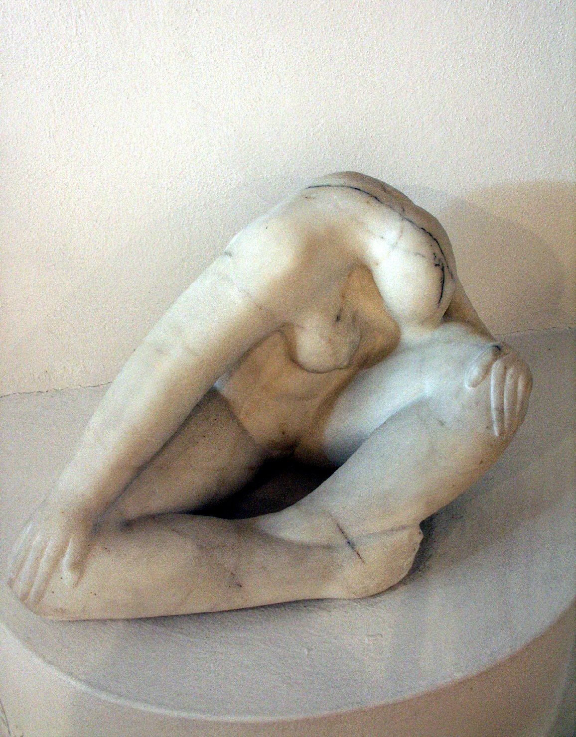 Siesta, Forma astratta (statua) di Vatteroni Felice (sec. XX, sec. XX)