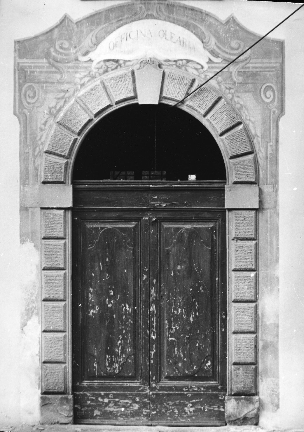 portale - ad arco di Stassi Niccola (seconda metà sec. XVIII)