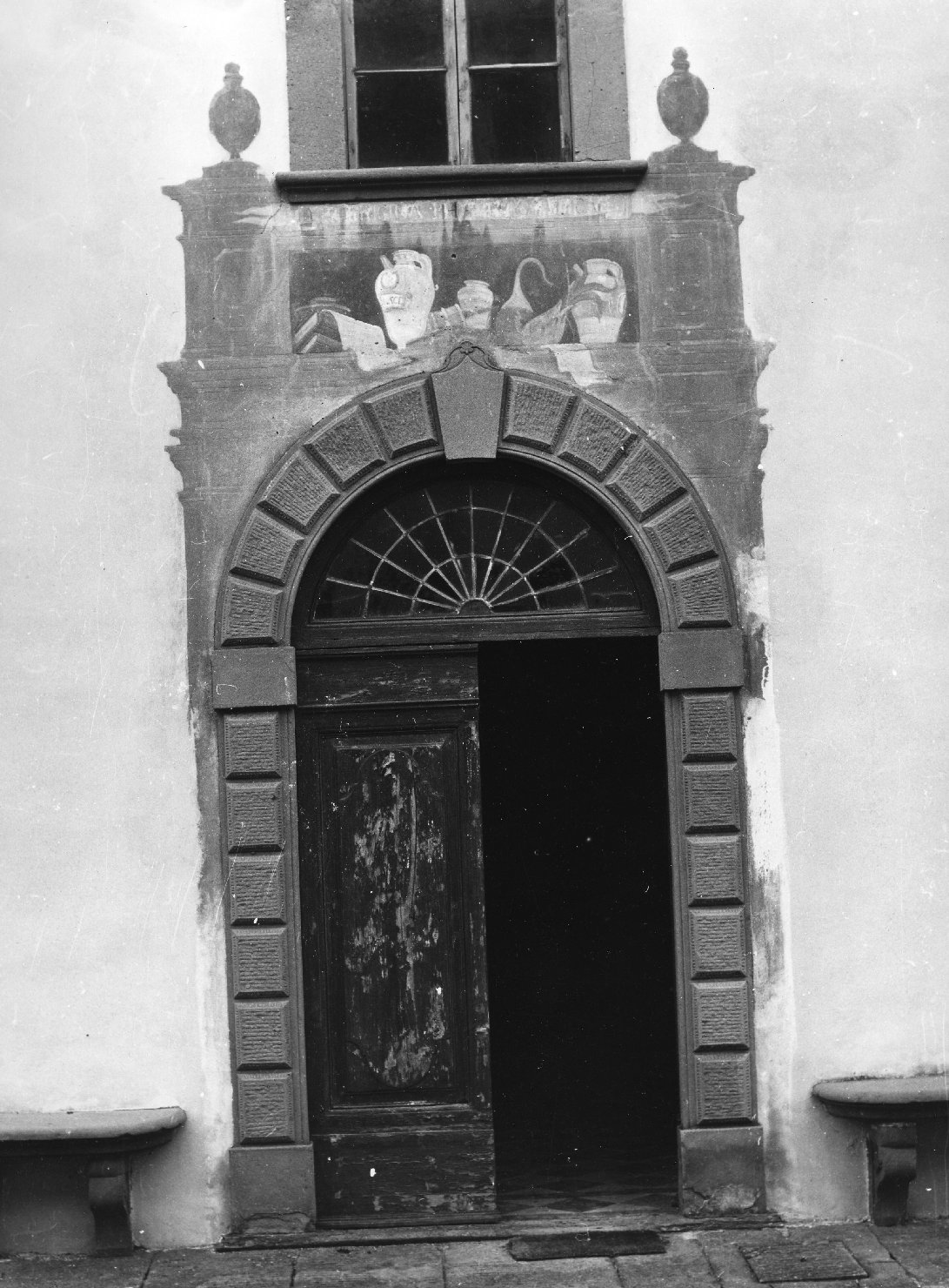 portale - ad arco - ambito toscano (seconda metà sec. XVIII)