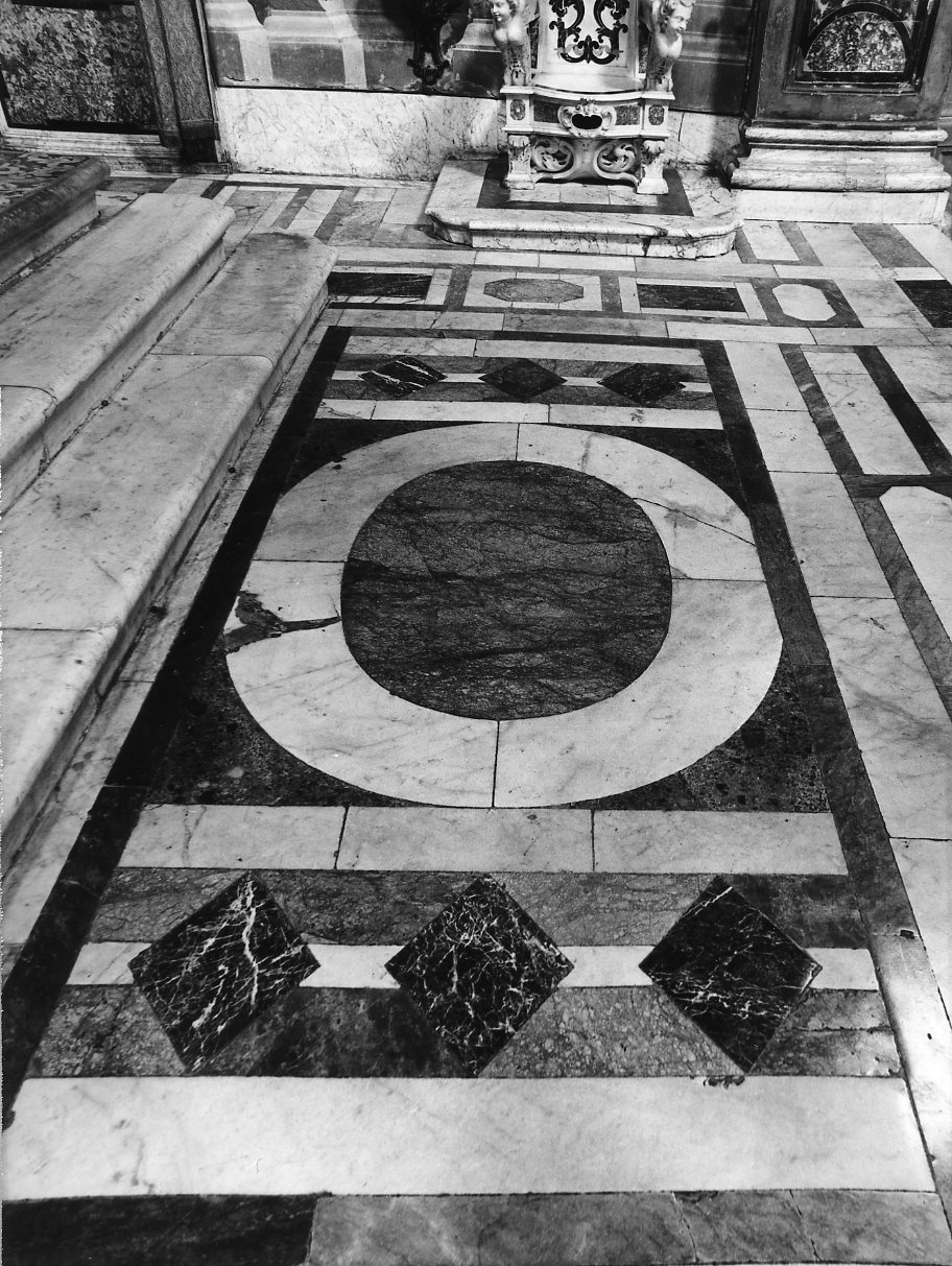 pavimento di Barbatelli Bernardino detto Bernardino Poccetti, Bergatti Pompeo, Bergatti Alessandro (sec. XVII)