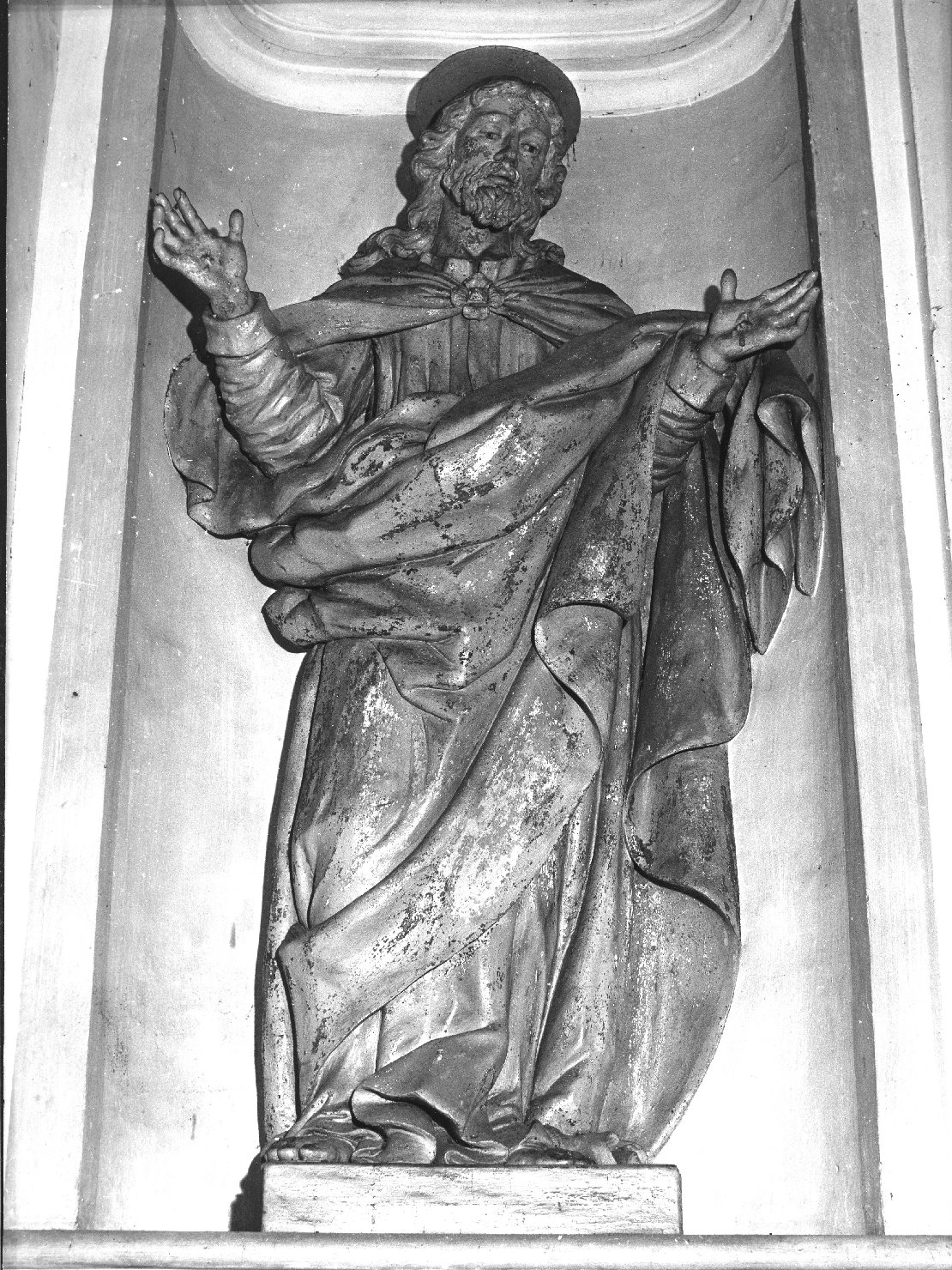 Cristo che mostra le stimmati (statua) - bottega toscana (sec. XVIII)