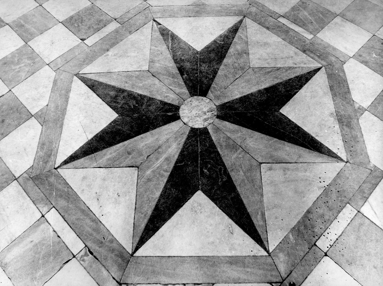 motivo decorativo geometrico (decorazione a intarsio) di Franchi Pompeo (sec. XVIII)