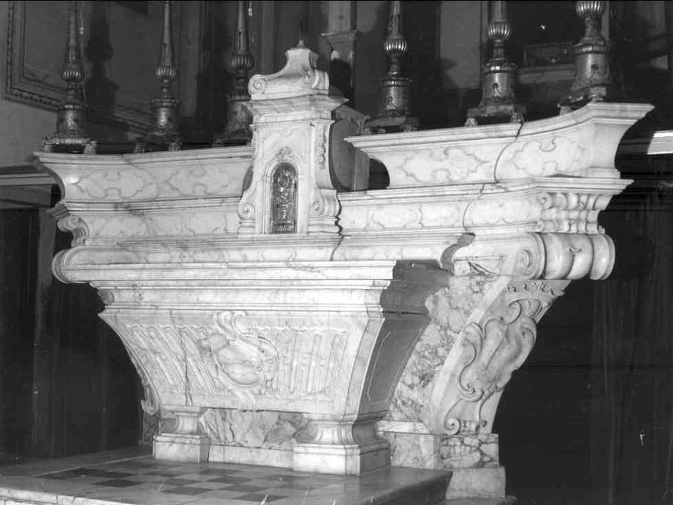 altare maggiore - manifattura ligure (prima metà sec. XVIII)