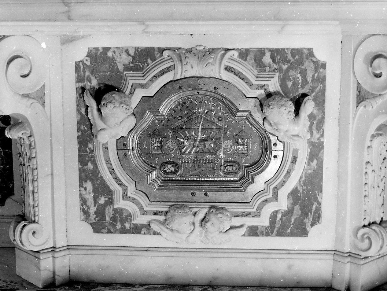 reliquiario - bottega toscana (seconda metà sec. XVIII)