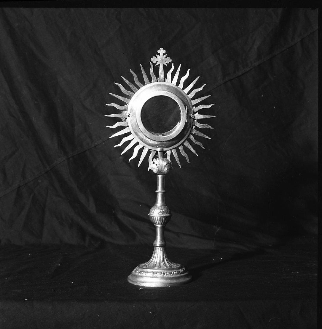 ostensorio - bottega toscana (seconda metà sec. XVIII)