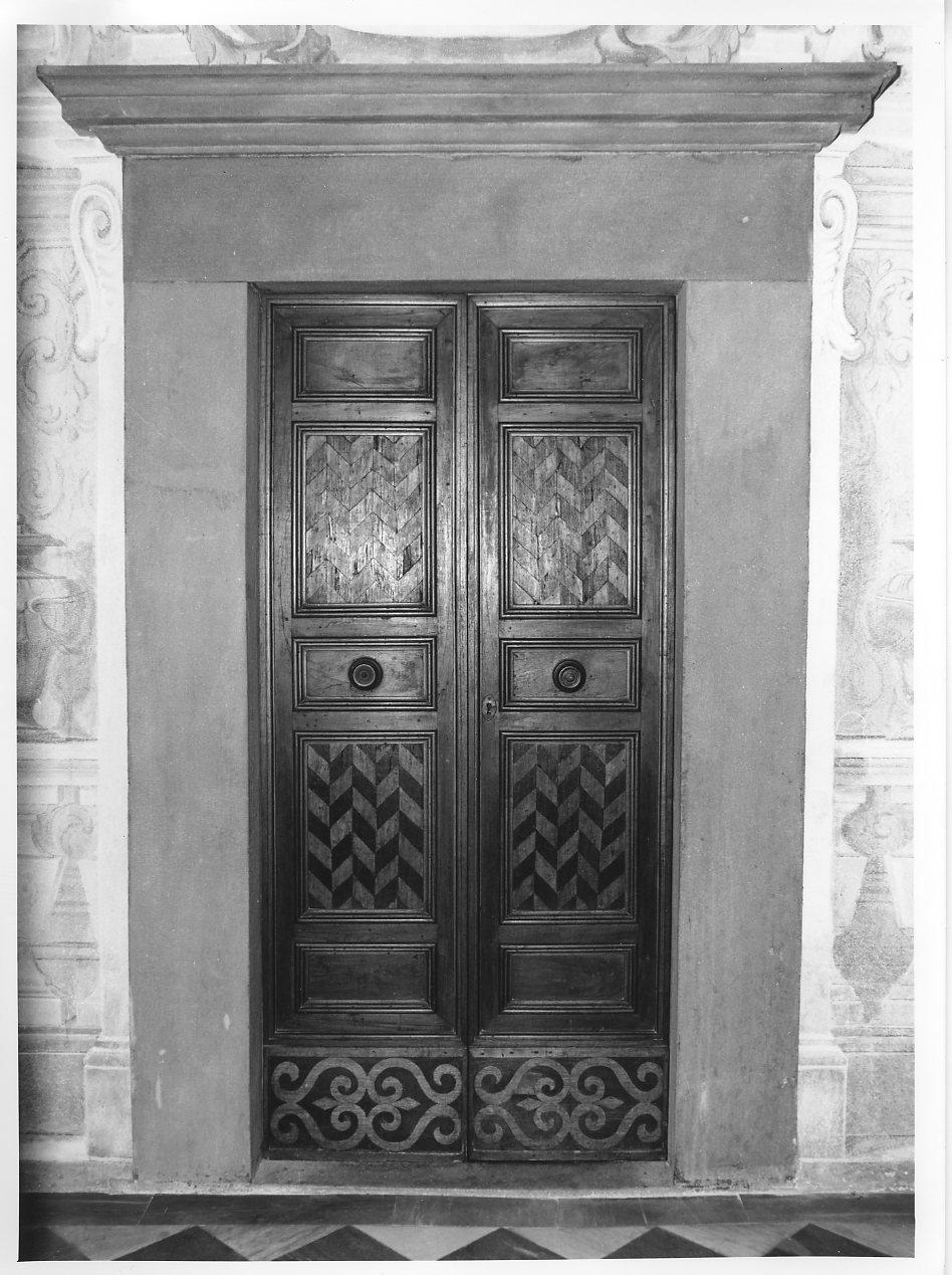 architrave - bottega pisana (seconda metà sec. XVIII)