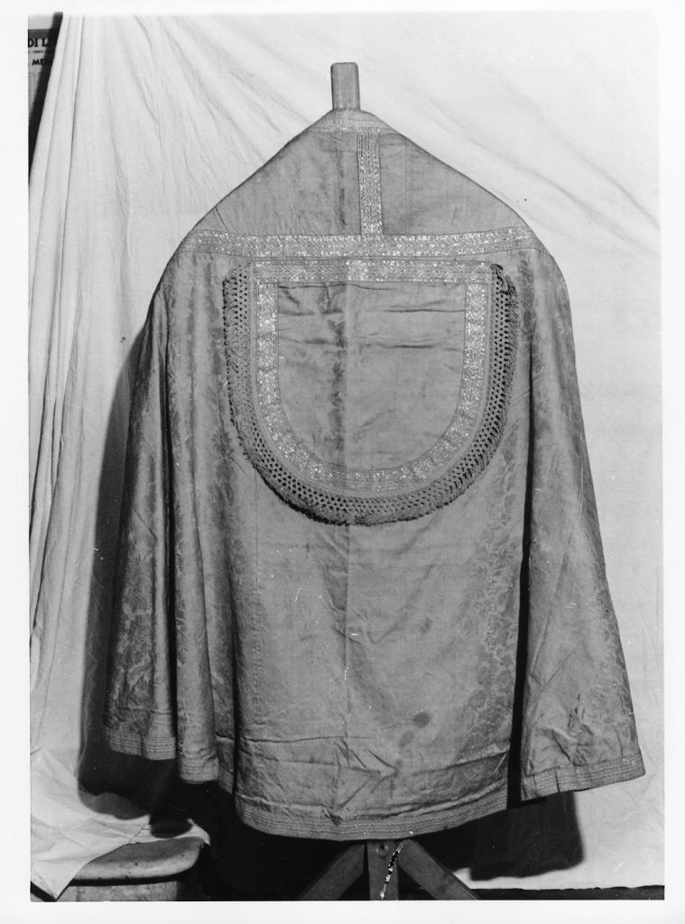 piviale - manifattura toscana (seconda metà sec. XVIII)