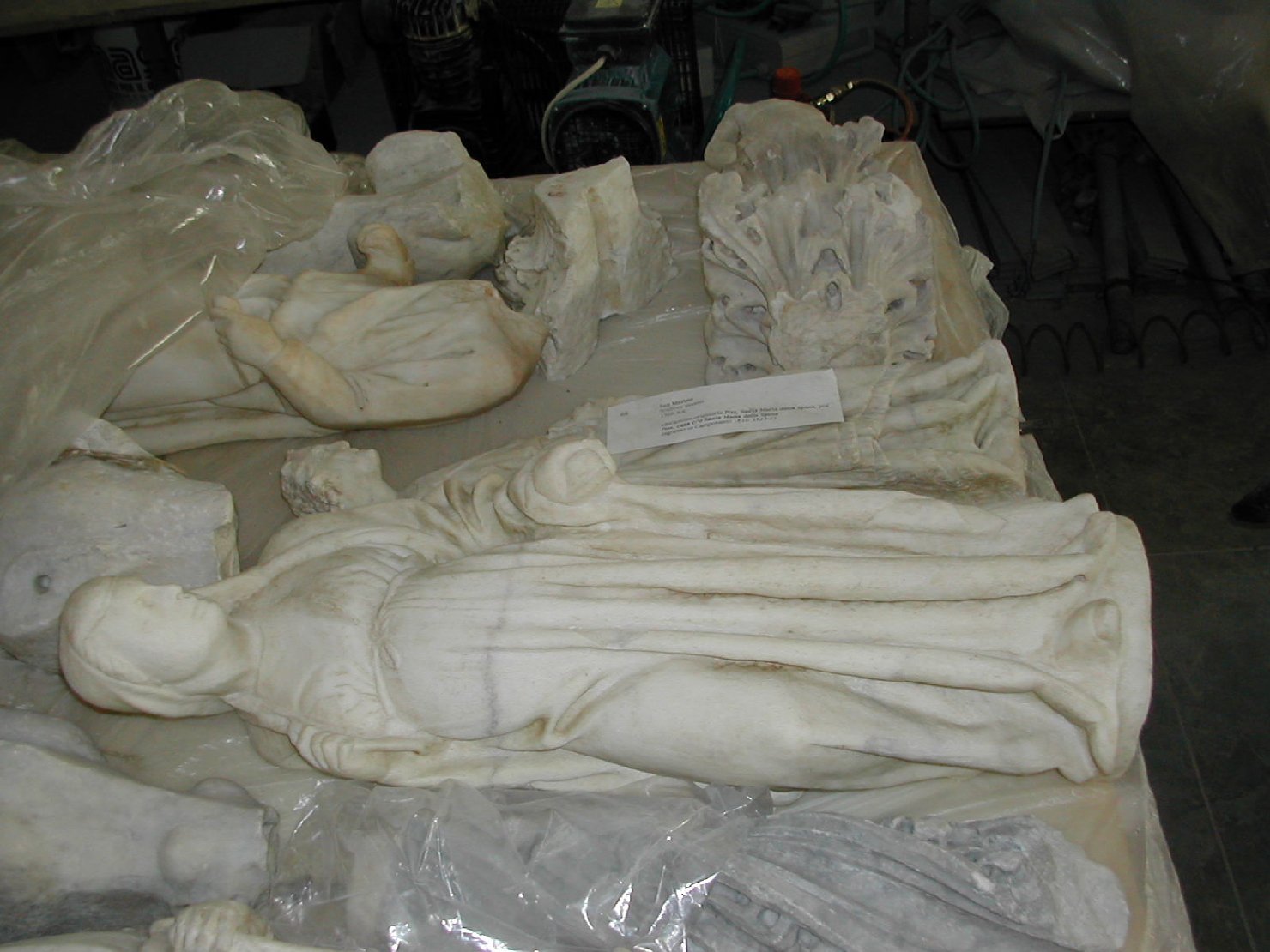 statua - bottega pisana (prima metà sec. XIV)